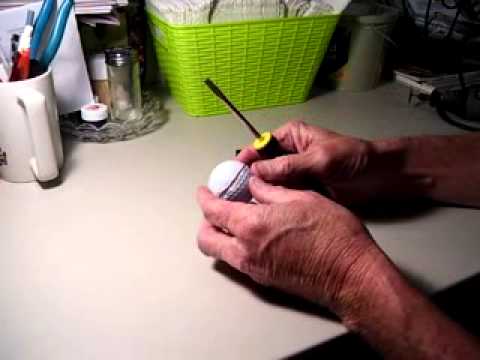 Carving a Golf Ball