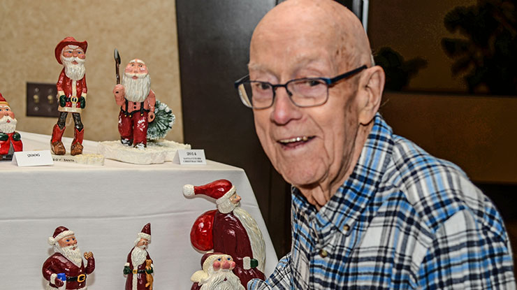 Still Carving at 100