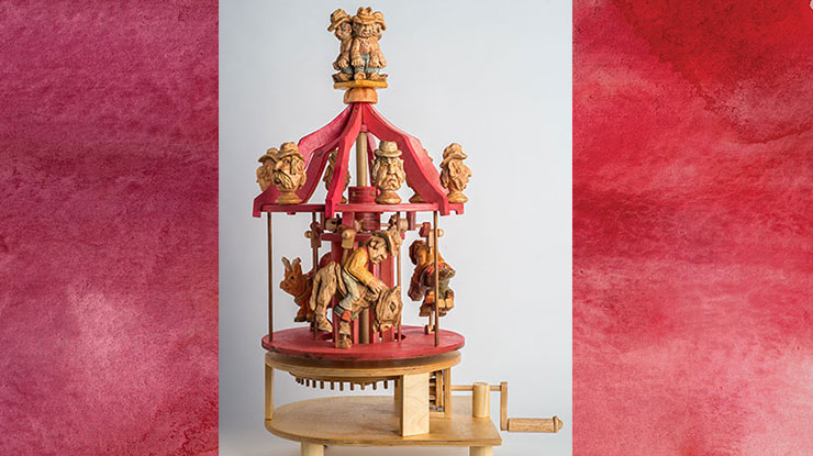 Hand-Cranked Carousel