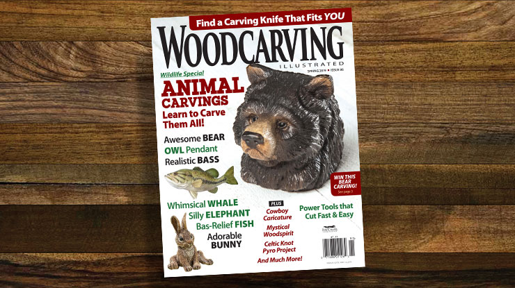 Woodcarving Illustrated Spring 2019, Issue 86